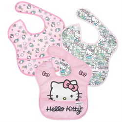 Bumkins Superbib Önlük 3'lü Paket - Hello Kitty