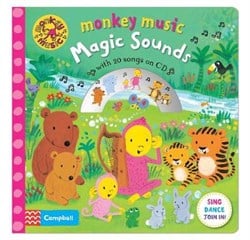 Campbell Monkey Music Magic Sounds: Book and CD Pack (Hardback)