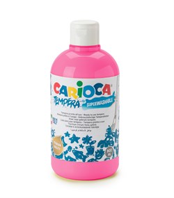 Carioca Süper Yıkanabilir Guaj Boya - 500 ml (Pembe)