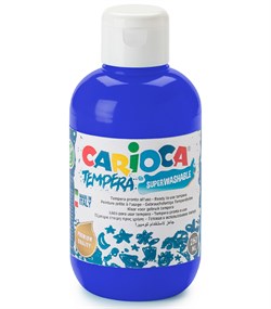 Carioca Süper Yıkanabilir Guaj Boya 250 ml - Kobalt Mavi