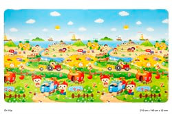 Unigo Comflor Oyun Halısı - Fruit Farm (210cm x 140cm x 13mm)