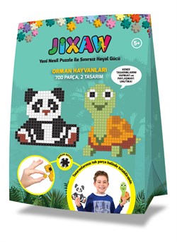 Jixaw Puzzle 700 Parça - Orman Hayvanları 
