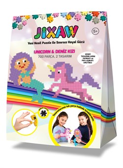 Jixaw Puzzle 700 Parça - Unicorn & Deniz Kızı