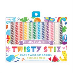Ooly Twisty Stix 12li Yağlı Pastel Boya