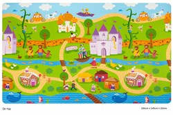 Unigo Dwinguler Oyun Halısı - Fairy Tale Land (230cm x 140cm x 15mm)