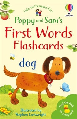 Usborne Poppy and Sam's First Words Flashcards